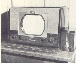 early tv set