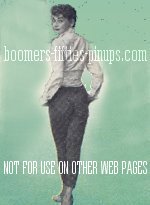  © boomers pinups work product - audrey hepburn in pedal pushers