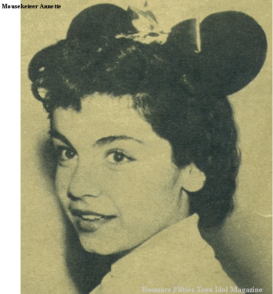  ©  boomers pinups work product - annette mouseketeer funicello