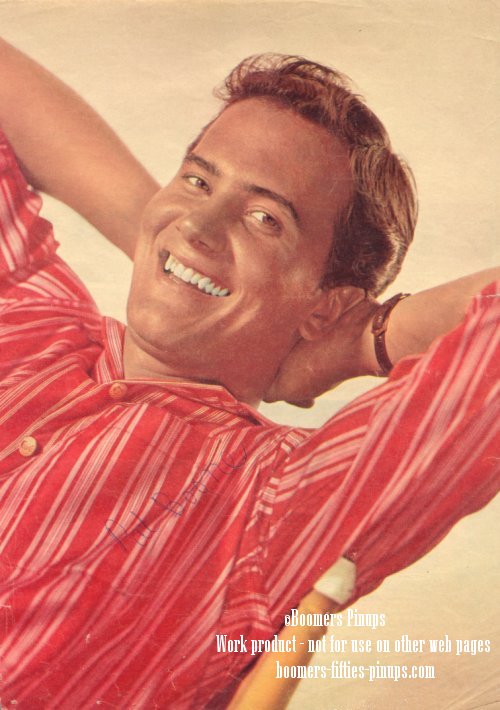  © boomers pinups work product - Pat Boone picture relaxing