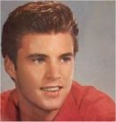  © boomers pinups - ricky nelson pic in red shirt