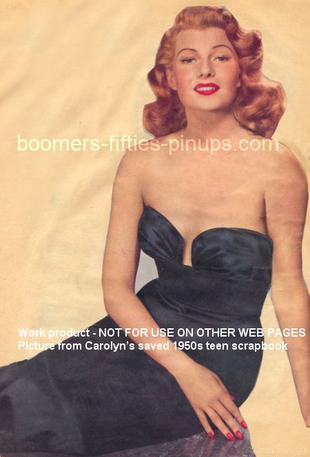  © boomers pinups restored work product - rita hayworth photo