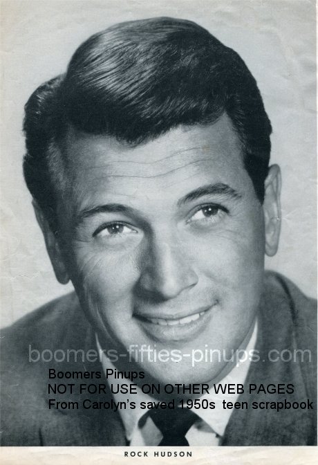  ©  boomers pinups work product - rock hudson picture