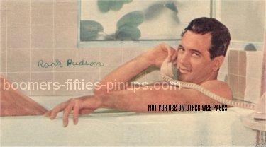  © boomers pinups work product - rock hudson