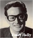 singer Buddy Holly, horn rimmed glasses