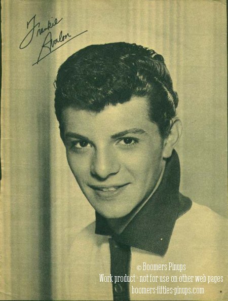  © boomers pinups work product - frankie avalon picture