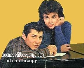  © boomers pinups - paul and annette funicello picture