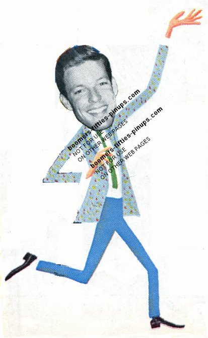  © boomers pinups work product - richard chamberlain cartoon picture